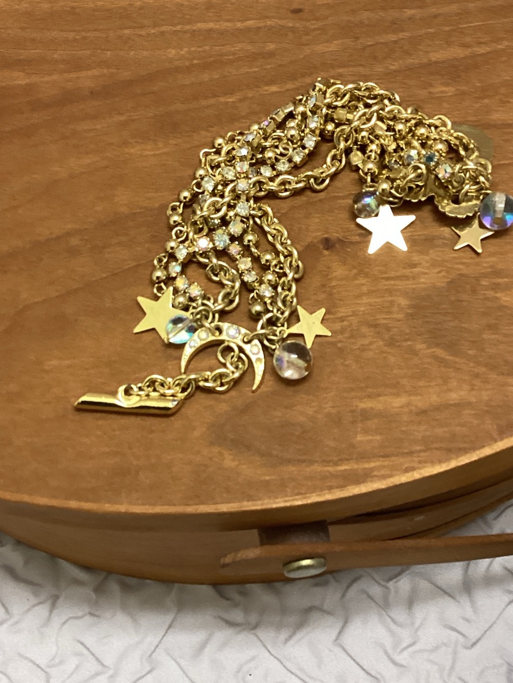 Kirk’s Folly vintage  bracelet.  Celestial whimsical fantasy ethereal boho chic - Picture 4 of 5